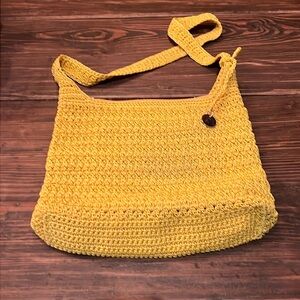 The Sak Yellow Knit Bag